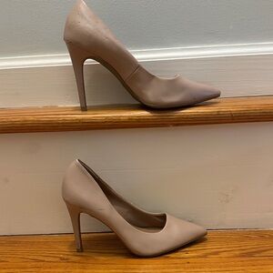 Christian Siriano Taupe Heels